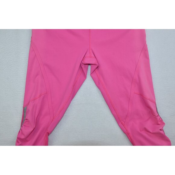 Lululemon Run Pace Women's Size 8 Crop Wee Are From Space Parfait Pink -Flaws- - Picture 6 of 15